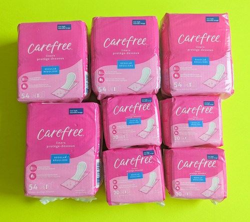 Carefree panty liners - panty, wrapped