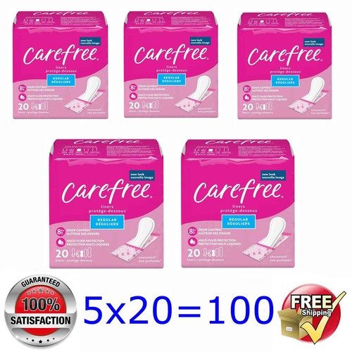 5x20 carefree liners regular - 5x20,